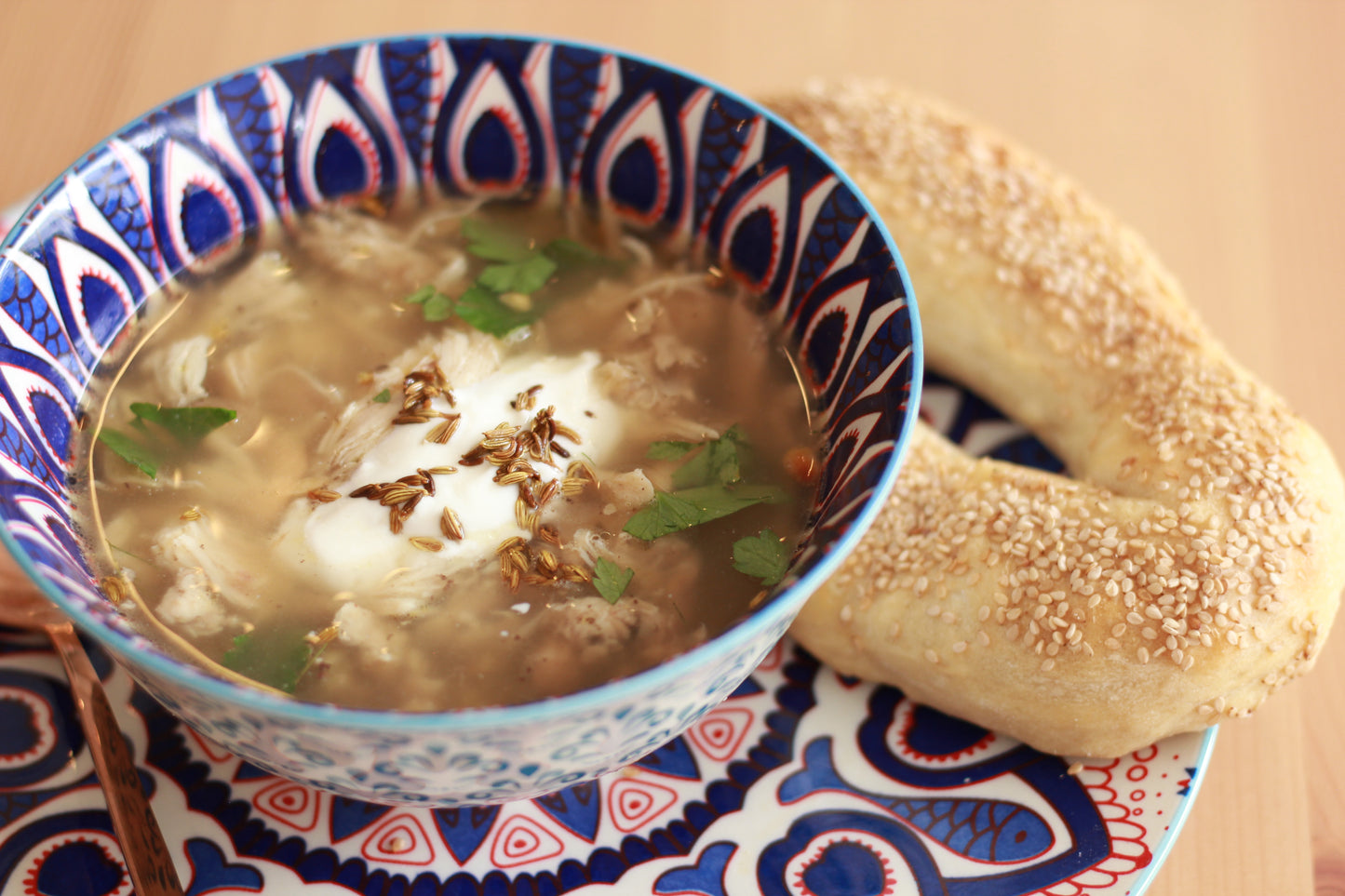 
                  
                    Freekeh Chicken Soup
                  
                