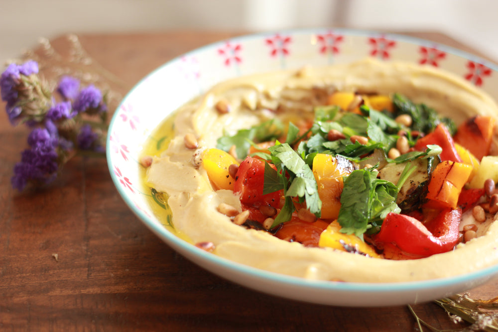 Hummus Veggie Bowl