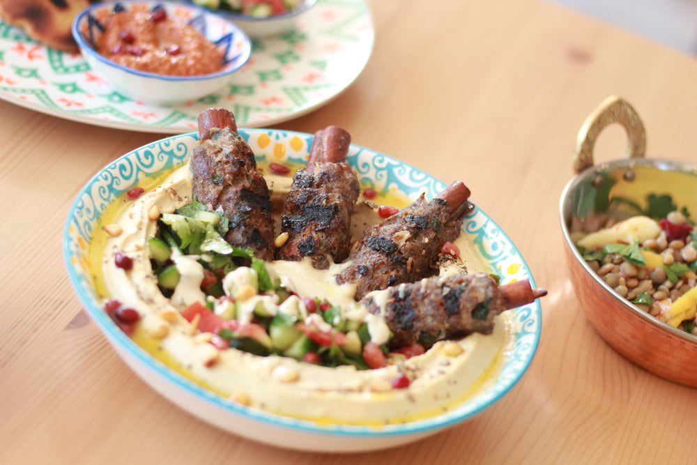 Hummus Mini Koftas Bowl